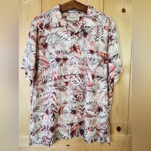Tommy Bahama Garden of Hope and Courage IslandZone Camp Short Sleeve Shirt